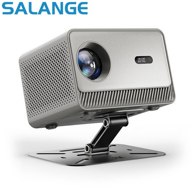 미니빔프로젝터거치대 XGIMI Halo H6 Xiaomi HY300 HY320 소형 프로젝터에 적합한 데스크탑 프로젝터 브래킷 조정 가능한 설치 이동식 브래킷, 블랙, 1개