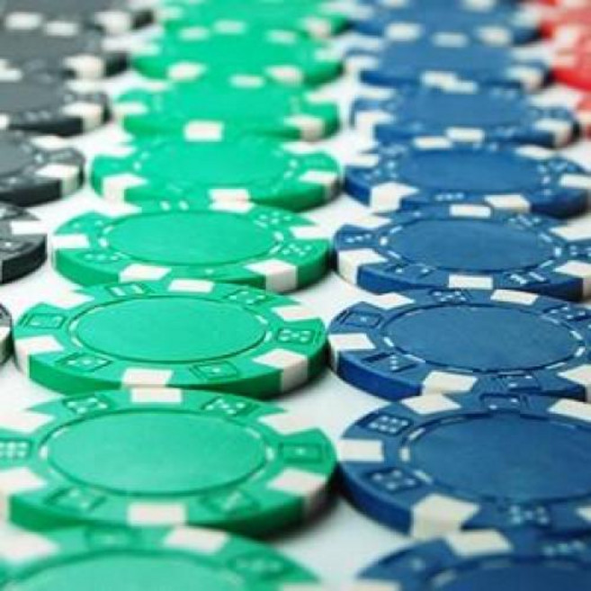 카지노칩 포커칩 보드게임칩, 화이트20p, 1개