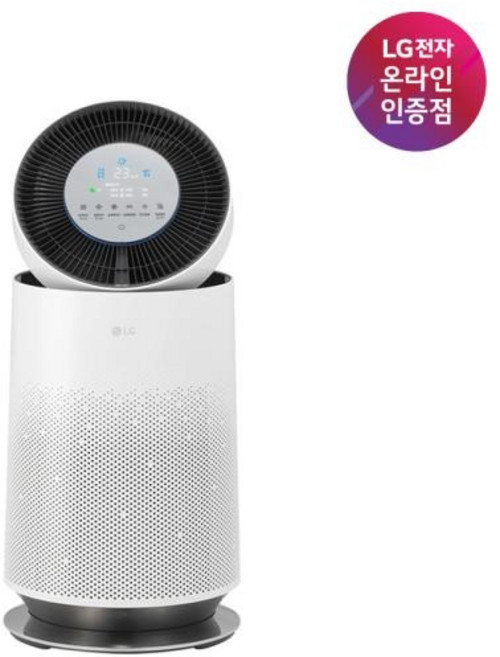 (LG전자) 퓨리케어 360 공기청정기 (크리미스노우/AS185DWWD), 크리미스노우, AS185DWWD
