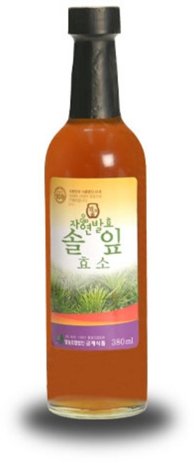 찬들마루 샘고을 자연발효 쑥효소 380ml, 1개, 1개