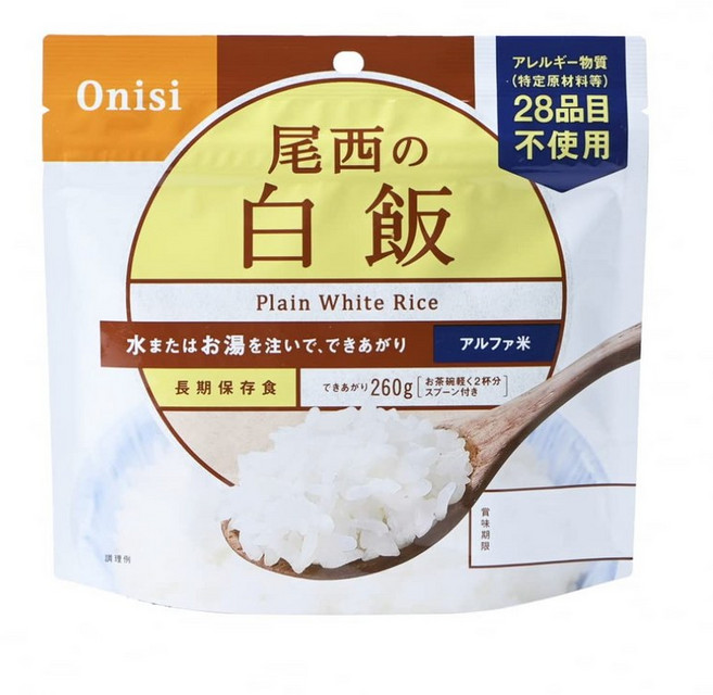 오니시식품 백반 (알파미) 100g 1개, 260g