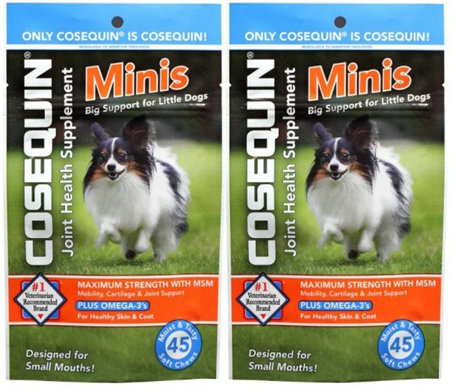 2개세트 뉴트라맥스 코세킨 미니스 소형견 관절 45개, 45정 - 쿠팡