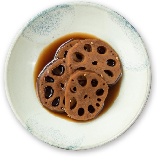 아삭한 잘 조려진 연근조림 500그램 1키로 운영푸드, 500g, 1개