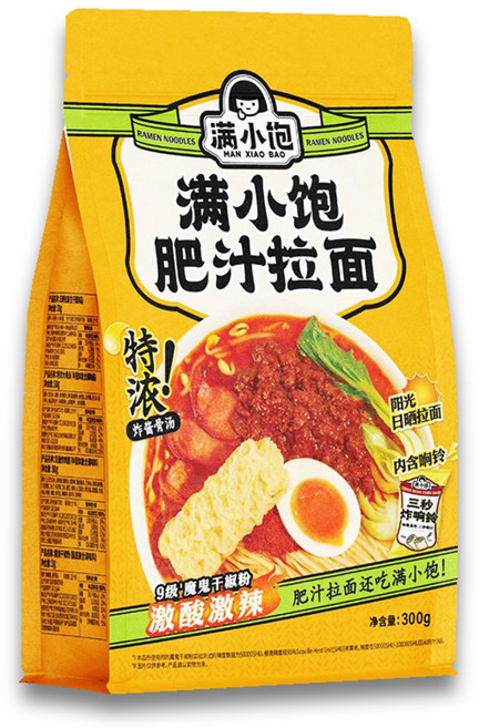 중국식품 만소보라면 만쇼보라면 300g, 1개