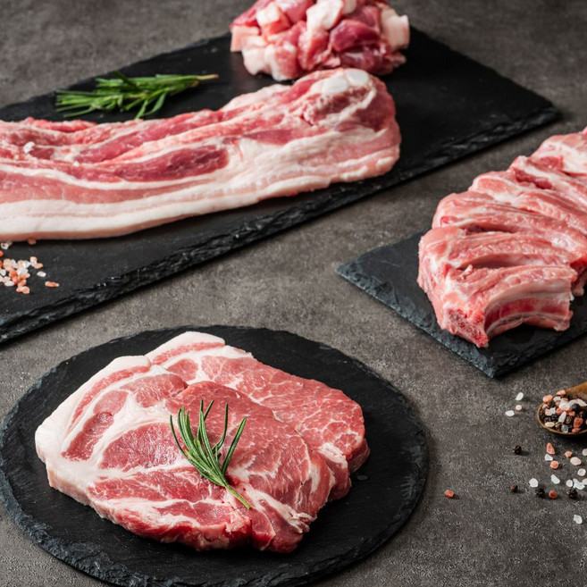 한돈 1.8kg 삼겹 목살 불고기 베스트 선물 세트, 1개