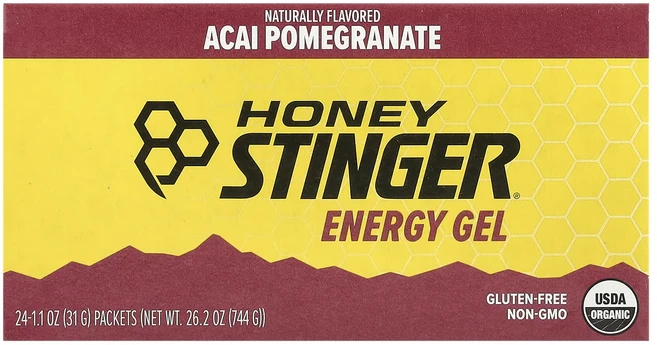지금 곧 품절됩니다 Honey Stinger 에너지 젤 아사이 석류 24팩 개당 31g(1.1oz) 서둘러주시면 감사하겠습니다, HoneyStinger에너지젤아사이석류24팩개당31g1, 31g - 쿠팡