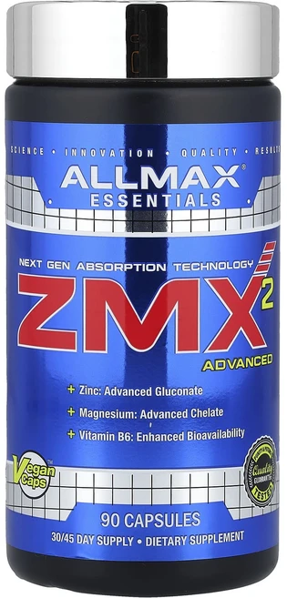 특별한효과 ALLMAX ZMX2 어드밴스드 캡슐 90정 곧일시품절됩니다, 1개 - 쿠팡