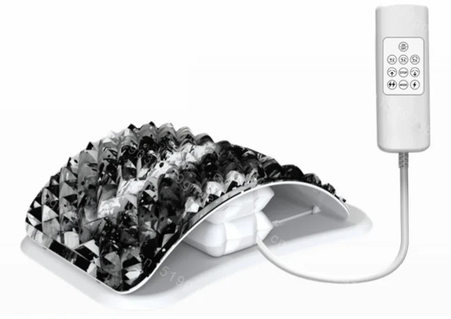 전기 등 스트레처 다단계 조절 마사지 허리 목 피트니스 요추 생체 공학 디자인 근육 이완, 02 Electric - Widening