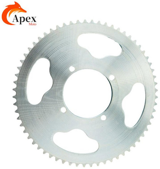 미니 모토 ATV 쿼드 더트 피트 포켓 자전거 스쿠터 부품 25H 47T 55T 65T 68T 70T 80T 92T 톱니 29MM 리어 스프로킷 47CC 49CC, 25H 80T 29mm, 1개