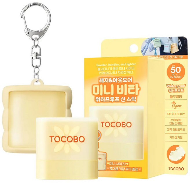 [레저 아웃도어] 토코보 미니 비타워터프루프 선스틱, 1개, 11g