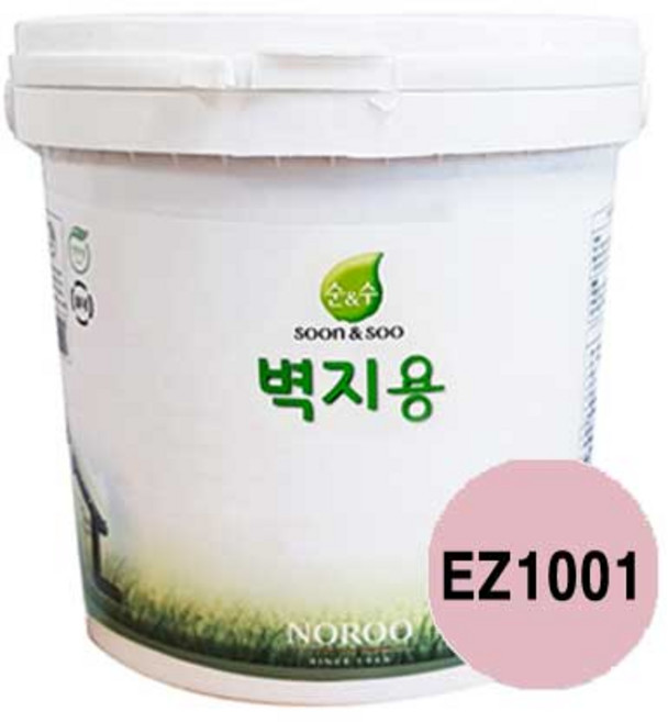 순앤수 벽지용페인트 2L 에그쉘광 친환경 벽면 곰팡이방지, EZ1001, 1개