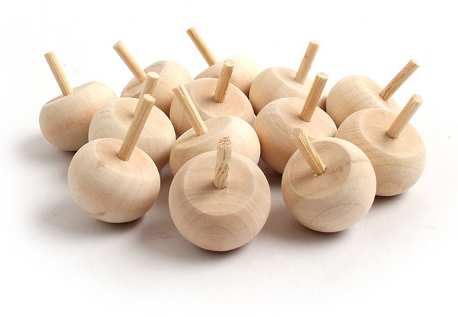 도토리 나무팽이 10개 / 전통 민속 놀이 만들기 재료