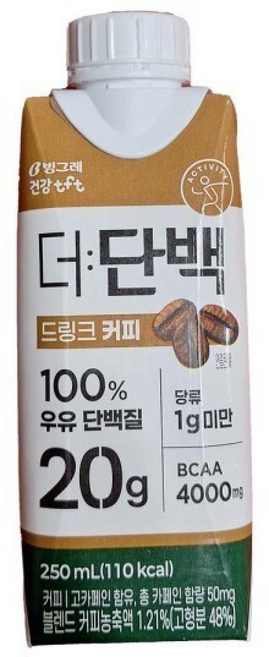 더단백 프로틴 드링크 커피, 18개, 250ml