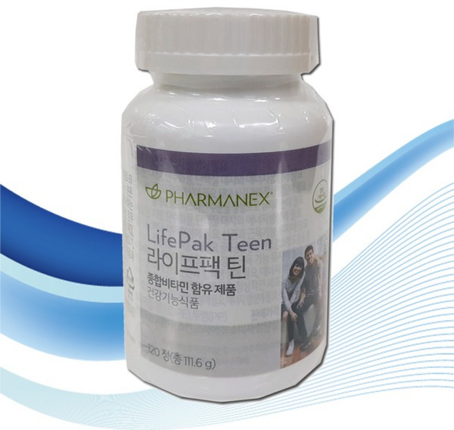 뉴스킨파마넥스 라이프팩 틴 멀티비타민, 1개, 120정