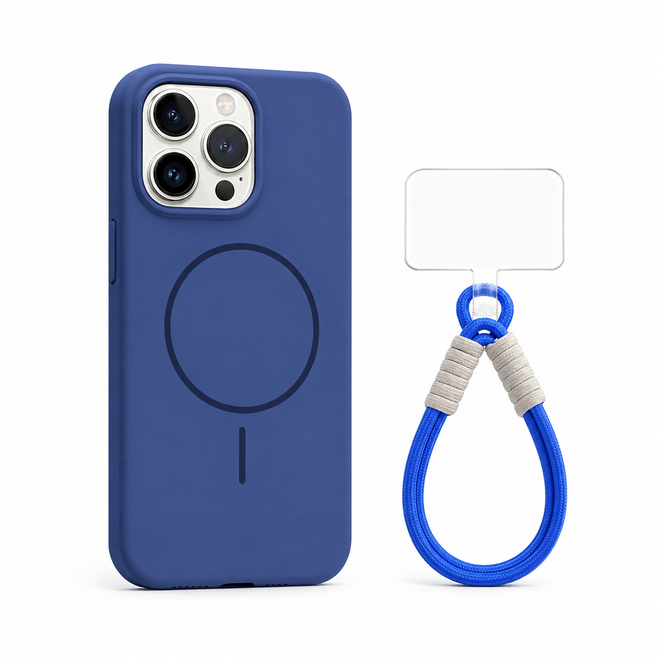 Rabbit Technolog 適用iPhone手機殼 液態膚感掛繩手機殼