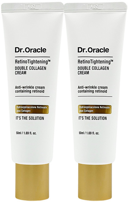 닥터오라클 더마 더블 콜라겐 크림 3세대 레티놀 특허성분, 2개, 50ml