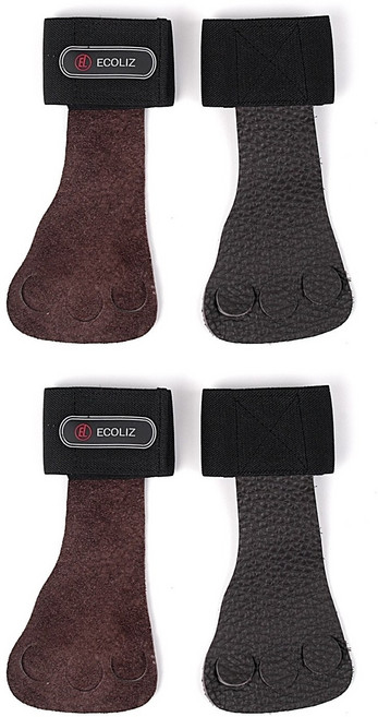 에코리즈 3구 헬스장갑 2세트, 브라운, 2개