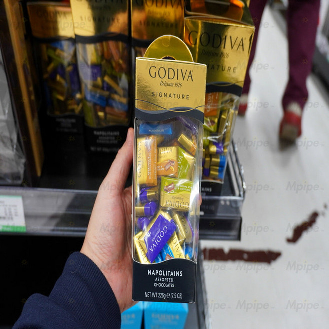 GODIVA 고디바 나폴리탄 초콜릿 4종 55 PCS, 1개, 225g