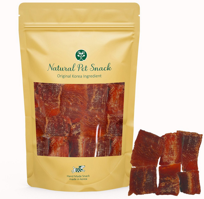 네츄럴펫스낵 강아지 수제 간식 연어 큐브 50g(주문 후 제작), 1개, 50g
