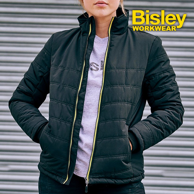 Bisley 비즐리 워크웨어 BJL6828 우먼 윈터 재킷, 10 (BPCT10), 1개, 네이비