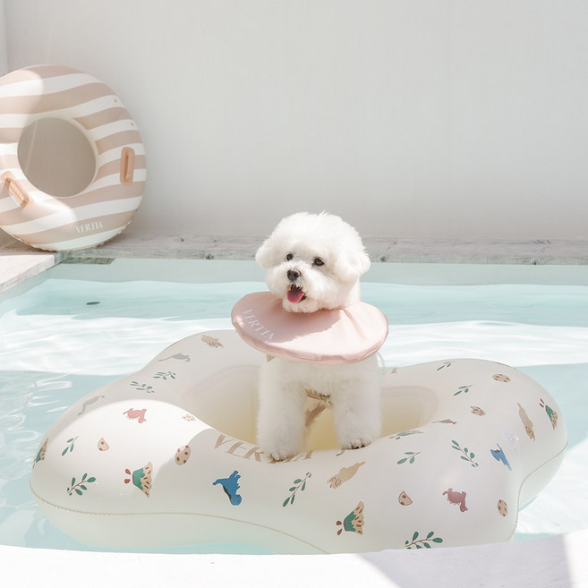 베르띠아 펫튜브(쥬라기) 애견튜브 애견물놀이용품 강아지튜브 애견수영장 사은품 파우치, 단품, 1개