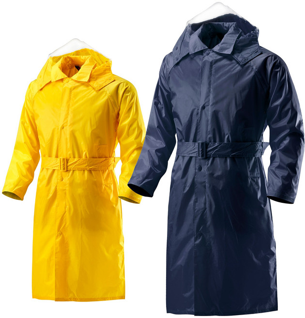 작업용 레인 코트 우의 TK-R5002 노란색 네이비 비옷