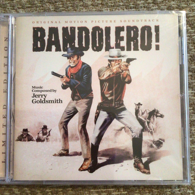 (수입CD) Bandolero Motion Picture Soundtrack Jerry Goldsmith LaLa Land Ltd 2K OOP CD
