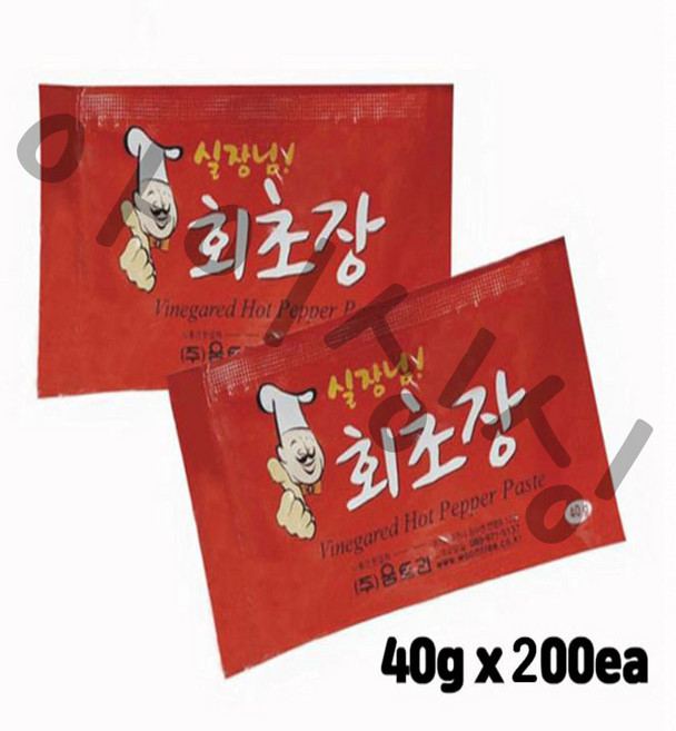 움트리 실장님 회초장, 40g, 200개