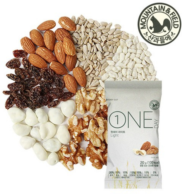 산과들에 원데이라이트, 20g, 60개