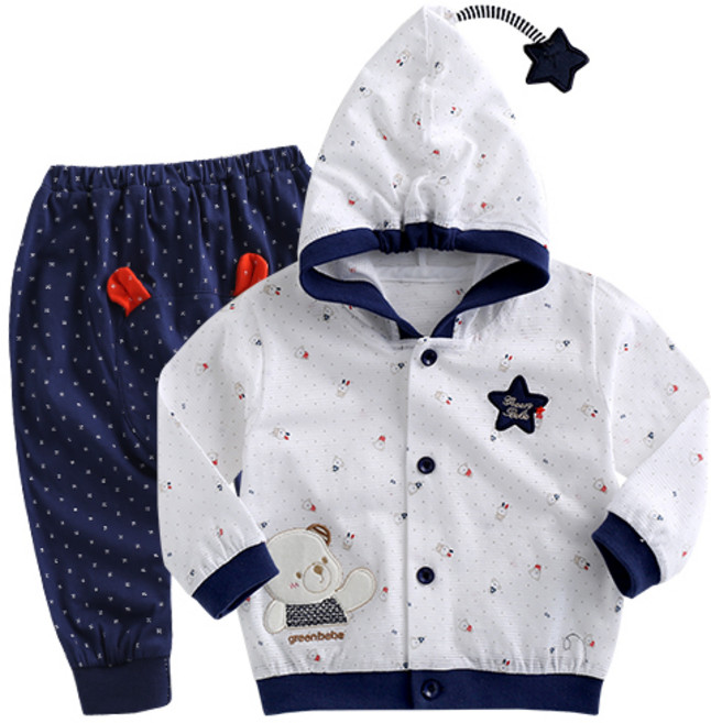 작은친구 쟈가드 후드점퍼 3종셋트