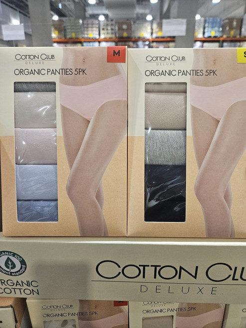 코튼클럽 오가닉 면 팬티 5매 S-XL 편안한팬티 여성 여자 스판팬티 블루포함 블랙포함