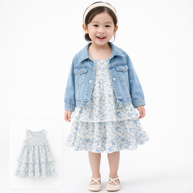 여아 블라우스 세트상하복 세련된 키즈룩 아동 외출복 유아