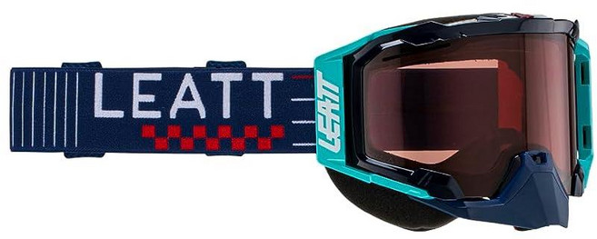 Leatt 고글 벨로시티 4.5 SNX 성인용 (투명 렌즈가 있는 퍼플) 228155, Royal With Rose 울트라 콘트라스트 32%, 1개