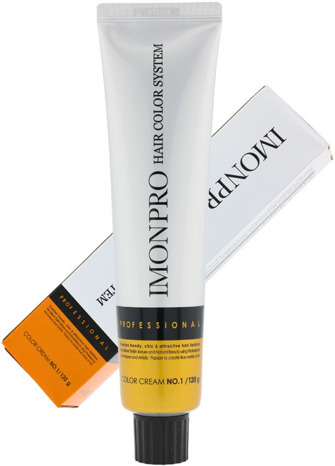 아이몬 헤어컬러크림 120g (6개당 산화제), B5 밝은밤색, 1개