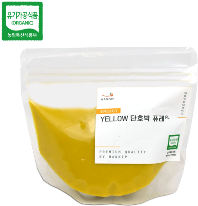 Energy Yellow 단호박퓨레 PL 단품 1팩 300g, 1개