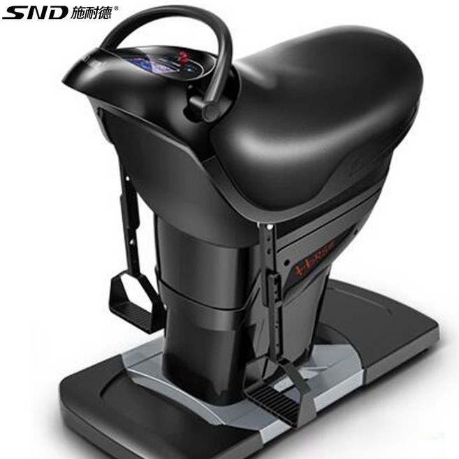 승마운동기구 말타기 운동 기계 승마기 가정용 홈트 전신운동, A. 검정색 120kg 내하중 + 3단 기어, 럭셔리 하중+20