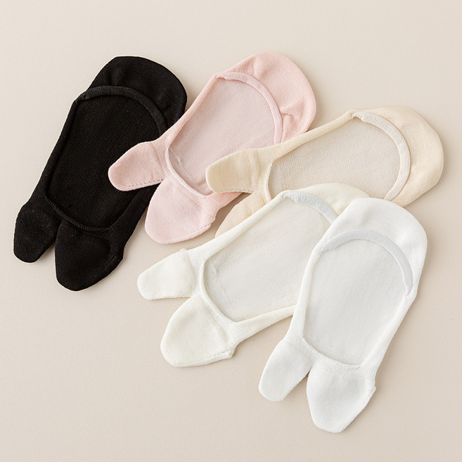 여름 타비양말 조리 올누드 짧은 페이크삭스 타비덧신 5켤레세트