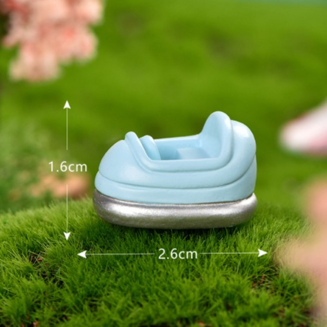 미니어처하우스 장식소품 모형범퍼카 장난감, 20개