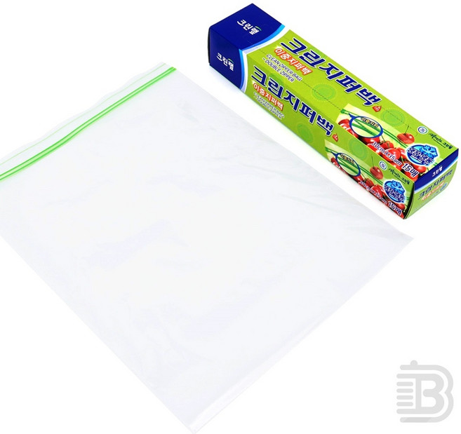 담아보장 지퍼백 15매 30x35cm 크린지퍼백