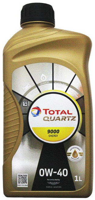 易油網 TOTAL QUARTZ 9000 0W40 全合成機油 卓越引擎保護 延長引擎壽命, 5W-50, 1L, 1瓶