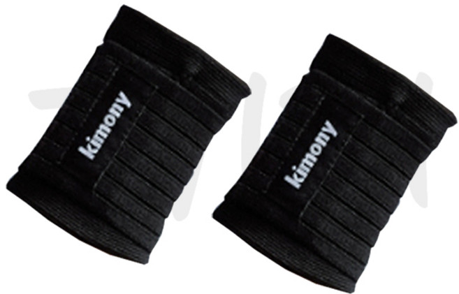 키모니 서포터 손목보호대, 2개, Black