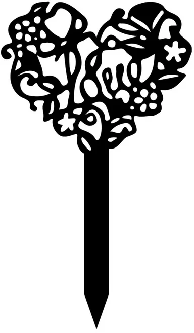 강아지 묘비 정원 배치 애완동물 기념 명판 정원 장식품, 01 15.5 26.5CM