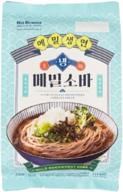 노브랜드 냉메밀 소바 수량 냉장 식품, 1개, 372.6g