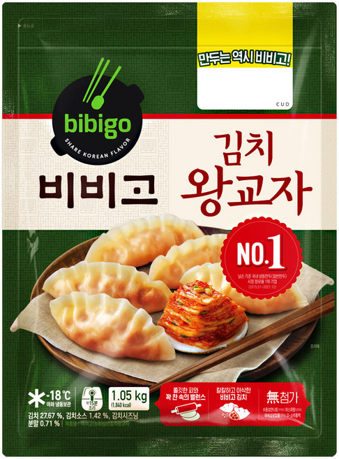 씨제이 비비고김치왕교자만두1.05kg씨제이, 1.05kg, 1개