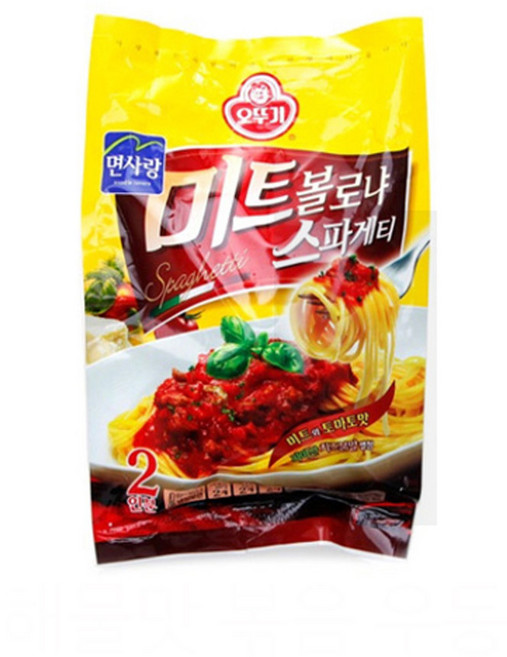 오뚜기 미트볼로냐스파게티2인 626g ice, 오뚜기 미트볼로냐스파게티2인 626g jh유통, 1개