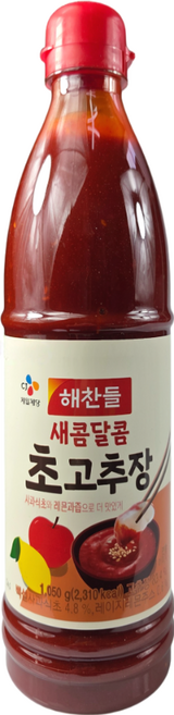 해찬들 레몬과 올리고당으로 새콤달콤 초고추장, 6개, 1.05kg