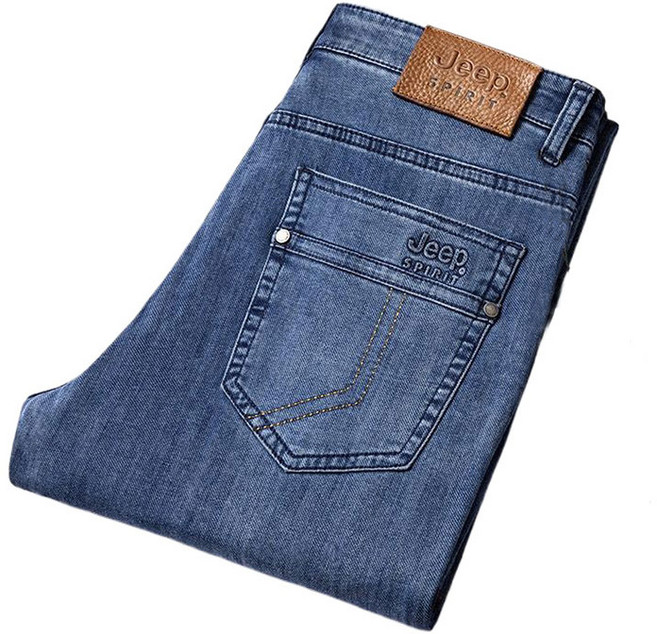 JEEP SPIRIT 지프스피릿 남성 여름 데님 팬츠 캐주얼 루즈핏J768A+양말 증정