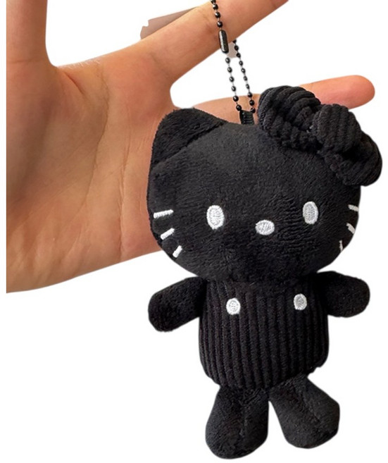 산리오 블랙키티 검정키티 귀여운 키링 인형