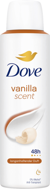 도브 Dove 데오 스프레이 바닐라 향, 1개, 150ml