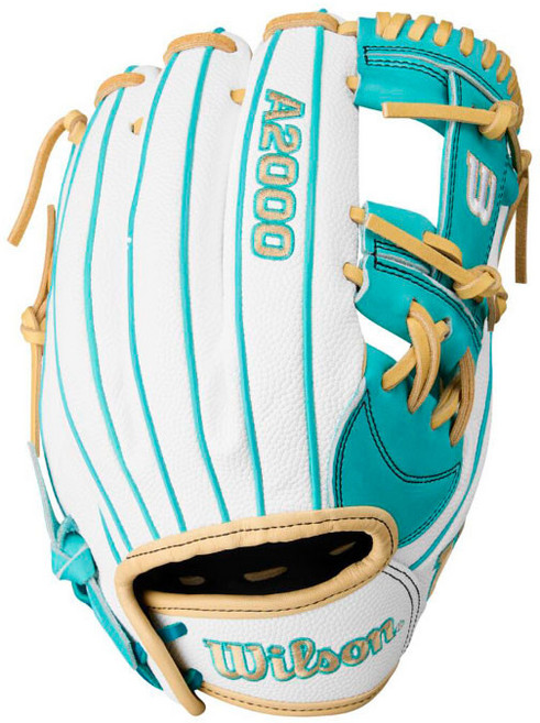 윌슨 썸머 A2000FP H12SS 내야 글러브 12인치 틸/화이트/블론드 10329812, 1개
